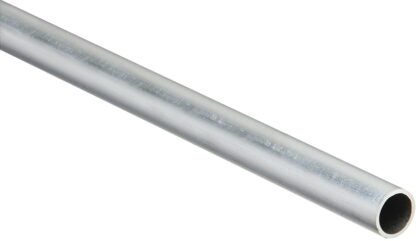 Stanley Hardware 4206BC Series N247-528 Metal Tube, Round, 48 in L, 3/4 in Dia, 1/16 in Wall, Aluminum, Mill