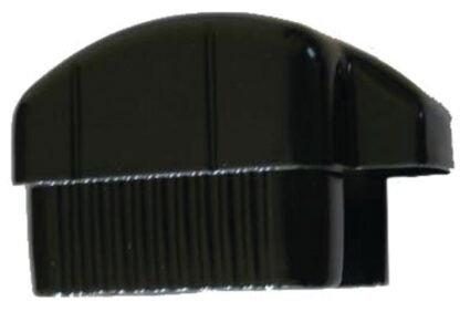 Regal HRC-BL Handrail Cap, Aluminum, Black, Powder-Coated, For: TBR Rails