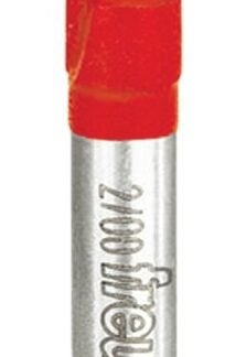 Freud 22-104 Router Bit, 1/2 in Dia Cutter, 1-7/8 in OAL, 1/4 in Dia Shank, 2-Cutter, Carbide