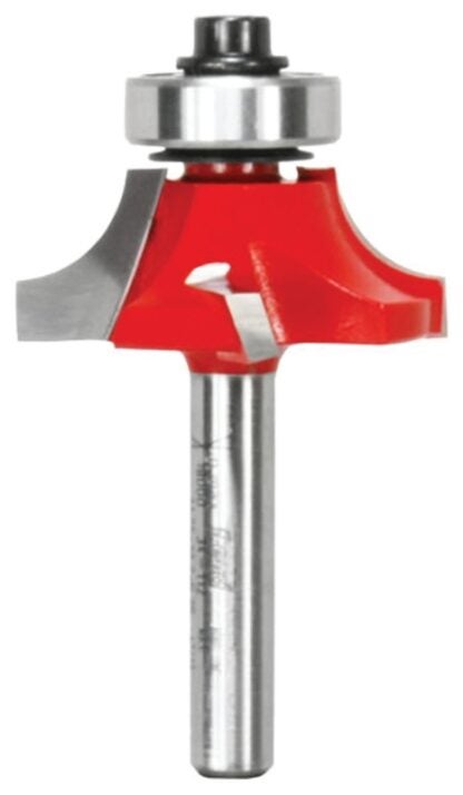 Freud 34-104 Router Bit, 3/4 in Dia Cutter, 2-3/16 in OAL, 1/4 in Dia Shank, 2-Cutter, Carbide