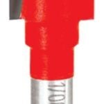 Freud 42-106 Flush Trim Bit, 1/2 in Dia Cutter, 2-1/8 in OAL, 1/4 in Dia Shank, 2-Cutter, Carbide