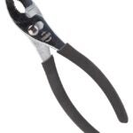 Vulcan JL-NP004 Slip Joint Plier, 8 in OAL, 1-1/4 in Jaw Opening, Black Handle, Non-Slip Handle, 1-1/4 in W Jaw