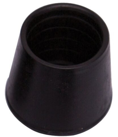 ProSource FE-50637-B Furniture Leg Tip, Round, Rubber, Black, 1-1/8 in Dia, 1.6 in H Sells in Quantity of 48