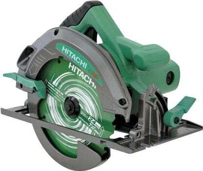 Hitachi C7SB2 Circular Saw, 15 A, 7-1/4 in Dia Blade, 1-27/32 in at 45 deg, 2-3/8 in at 90 deg D Cutting