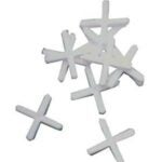 Richard 102340 Floor Tile Spacer, 1/16 in L, Plastic, White