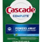 Cascade 33836 Dishwasher Detergent, 75 oz, Powder, Scented, White