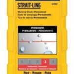 IRWIN 64902 Marking Chalk Refill, Red, Permanent