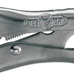 IRWIN Original Series 302L3 Locking Plier, 7 in OAL, 1-5/16 in Jaw Opening, Plain-Grip Handle, 3/8 in W Jaw