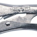 Irwin Original Series 502L3 Locking Plier, 10 in OAL, 1-7/8 in Jaw Opening, Plain-Grip Handle, 5/8 in W Jaw