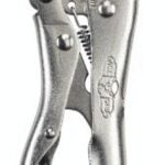 IRWIN Original Series 1002L3 Locking Plier, 4 in OAL, 15/16 in Jaw Opening, Plain-Grip Handle, 1/4 in W Jaw