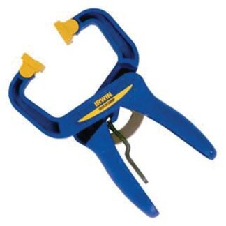 IRWIN 59100CD Handi-Clamp, 75 lb Clamping, 1-1/2 in Max Opening Size, 1-1/2 in D Throat, Resin Body Sells in Quantity of 20