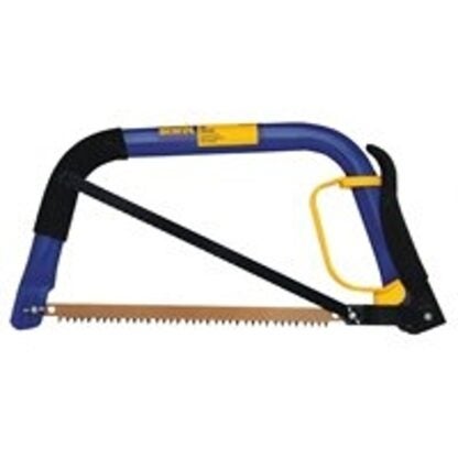 IRWIN ProTouch 218HP-300 Bow/Hacksaw, 12 in L Blade, 8/18 TPI, Steel Handle