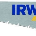 IRWIN 2011204 Coarse Cut Saw, 20 in L Blade, 9 TPI, Steel Blade, Cushion-Grip Handle, Hardwood/Rubber Handle