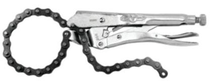 IRWIN 20R Series 27ZR Locking Chain Clamp, 9 in OAL, 18 in Jaw Opening