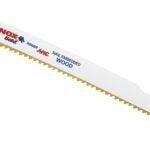 Lenox Gold 21062956GR Reciprocating Saw Blade, 3/4 in W, 9 in L, 6 TPI, Bi-Metal Cutting Edge