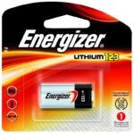 Energizer EL123AP EL123APBP Battery, 3 V Battery, 1500 mAh, Lithium, Manganese Dioxide