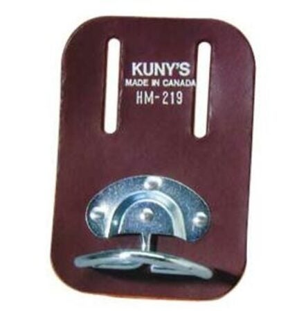 Kuny's Tool Works Series HM-219 Hammer Holder, Leather, Tan, 4.05 in W, 12-1/2 in H, 2.44 in D