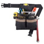 Kuny's PK1836 Nail and Tool Bag, Polyester, 5-Pocket