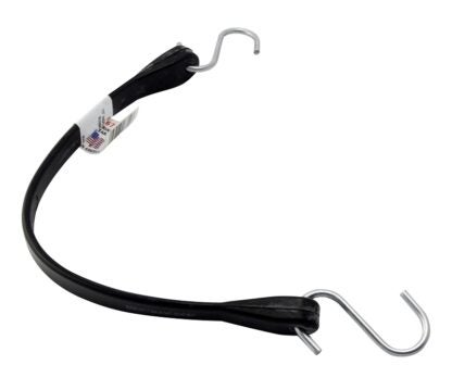 Erickson 06712 Tarp Strap, 18 in L, Rubber, Hook End Sells in Quantity of 10