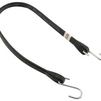 Erickson 06714 Tarp Strap, 34 in L, Rubber, Hook End Sells in Quantity of 10