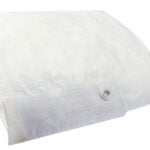 Erickson 57061 Economy-Grade Tarp, 10 ft L, 8 ft W, Poly, Clear White