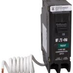 Eaton BRN115AFC Circuit Breaker, AFCI, Combination, Type BR, 15 A, 1-Pole, 120/240 VAC, Long Time, Instantaneous Trip