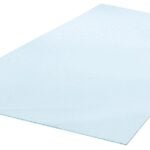 Plaskolite 11G0675A Flat Sheet, 48 in L, 24 in W, 0.1 in Thick, Clear Sells in Quantity of 10