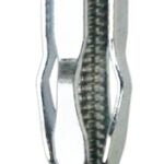 COBRA ANCHORS 161Y Hollow Wall Anchor, #6-32 Thread, Steel, Plated