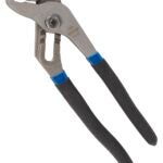 Vulcan PC980-04 Groove Joint Plier, 8 in OAL, 1-1/4 in Jaw, Black & Blue Handle, Non-Slip Handle, 1-1/4 in W Jaw