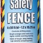 TWD SCWB450 Snow and Safety Fence, 50 ft L, Polypropylene, Orange