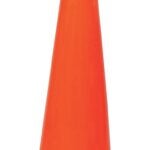 Hy-Ko SC-36 Traffic Safety Cone, 36 in H Cone, Vinyl Cone, Fluorescent Orange Cone Sells in Quantity of 3