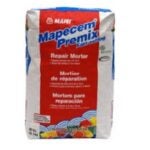 Mapei Mapecem Premix Series 2060021 Screed Mortar, White, Powder, 50 lb, Bag