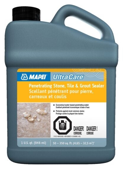 Mapei 00132021 Grout Sealer, Liquid, Clear, 946 mL, Bottle