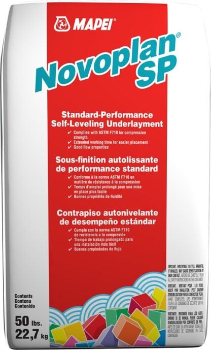 Mapei Novoplan SP 2732123 Underlayment, Calcium Aluminate, Gray