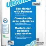 Mapei Ultraflex 1 Series 006004921 Tile Mortar, White, Powder, 50 lb, Bag