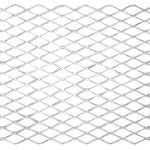 Stanley Hardware 4075BC Series N215-798 Expanded Grid Sheet, 13 ga Thick Material, 12 in W, 24 in L, Steel, Plain Sells in Quantity of 3