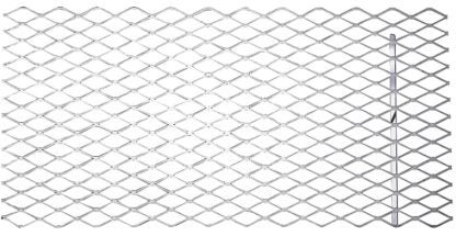 Stanley Hardware 4075BC Series N215-798 Expanded Grid Sheet, 13 ga Thick Material, 12 in W, 24 in L, Steel, Plain Sells in Quantity of 3