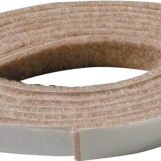 Shepherd Hardware Felt ClothGard Series 9818 Protective Pad Roll, Felt Cloth, Beige, 58 in L, 1/2 in W, Rectangular