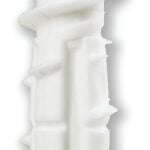 COBRA ANCHORS 750R Wall Anchor, 2-1/4 in L, Nylon, 85 lb