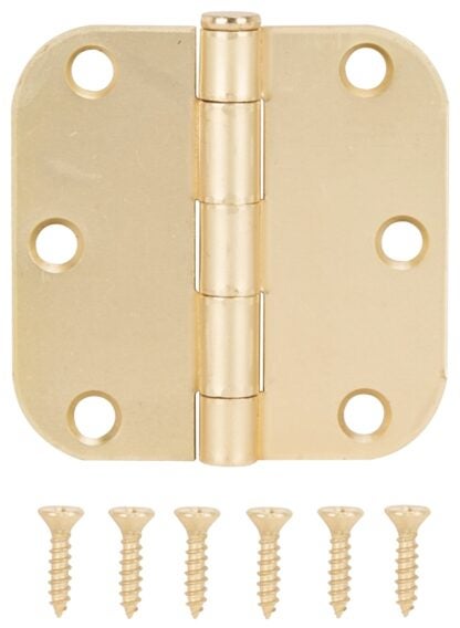 ProSource LR-703-PS Door Hinge, Steel, Satin Bronze, Loose Pin, 180 deg Range of Motion, Screw Mounting