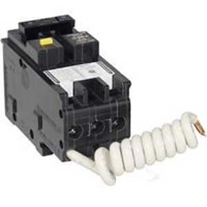 Schneider Electric Homeline CHOM215GFI Circuit Breaker, GFCI, Mini, 15 A, 2 -Pole, 120/240 VAC, Plug Mounting