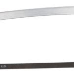 Vulcan SAW-8 High Tension Hacksaw, 12 in L Blade, 24 TPI, Steel Blade, 3-7/8 in D Throat, Aluminum Frame