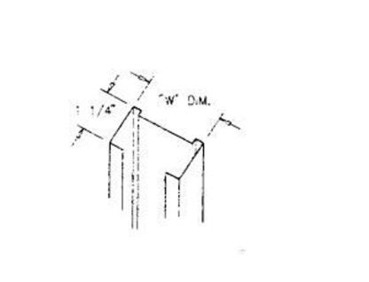 Bailey 3-5/8IN X 8' 25G Metal Stud, 3-5/8 in W, 8 ft H, Steel Sells in Quantity of 10