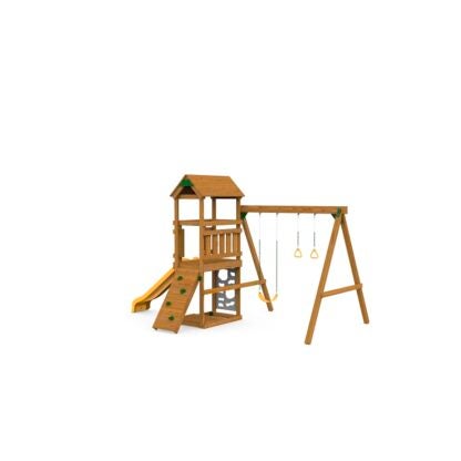 Playstar PS 7712 Build It Yourself Playset Kit, Specifications: 24 sq-ft Play Deck, 12 Activities