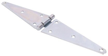 ProSource HSH-Z08-013L Strap Hinge, 2.8 mm Thick Leaf, Steel, 180 Range of Motion, Screw Mount Mounting Sells in Quantity of 5