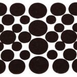 ProSource FE-S305-PS Furniture Pad, Felt Cloth, Brown, 3/8, 5/8, 1/2 and 3/4 in Dia, 5/64 in Thick, Round