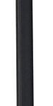 Regal SPS-6-BL Stair Picket, 42 in H, 3/4 in W, Aluminum, Black, Powder-Coated