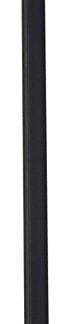 Regal SPS-6-BL Stair Picket, 42 in H, 3/4 in W, Aluminum, Black, Powder-Coated