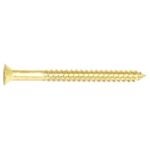 Reliable FKWSB8134VP Screw, 100 BX, #8-15 Thread, 1-3/4 in L, Partial, Twin Lead Thread, Flat Head, Square Drive