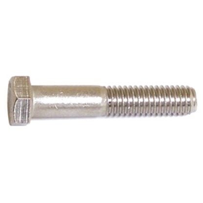 Reliable HBS121CT Hex Bolt, 1/2-13 Thread, 1 in OAL, Stainless Steel, Coarse, Partial Thread